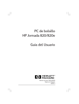 HP Jornada 820 E El manual del propietario