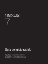 Asus Nexus 7 - ME370TG El manual del propietario