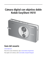Kodak EasyShare V610 Guía del usuario