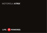 Motorola ATRIX Manual de usuario