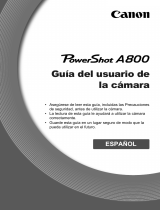 Canon PowerShot A800 El manual del propietario