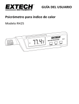 Extech Instruments RH25 Manual de usuario