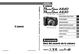 Canon POWERSHOT A630 Guía del usuario