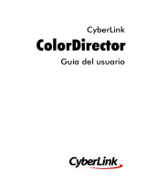 CyberLink ColorDirector 1 Instrucciones de operación