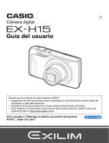 Casio Exilim EX-H15 Manual de usuario