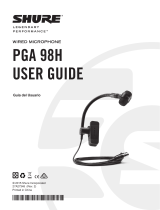 Shure PGA98H Guía del usuario