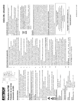 Extech Instruments AUT80 Manual de usuario