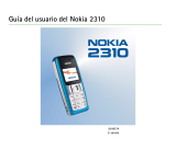 Nokia 2310 Guía del usuario