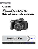 Canon PowerShot SX1 IS Guía del usuario