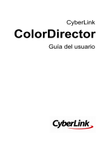 CyberLink ColorDirector 2 Instrucciones de operación