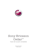 Sony Cedar Manual de usuario