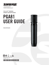 Shure PGA81 Guía del usuario