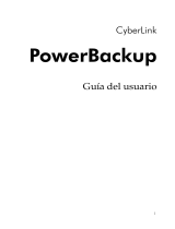 CyberLink PowerBackup 2.5 El manual del propietario