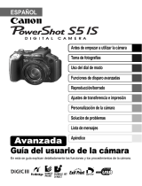 manual PowerShot S5 IS Guía del usuario