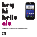 ZTE Overture Guía del usuario