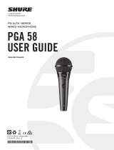 Shure PGA58 Guía del usuario