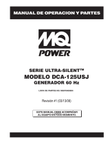 MQ Power DCA125USJ Instrucciones de operación