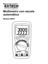 Extech Instruments MN47 Manual de usuario
