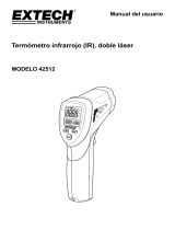 Extech Instruments 42512 Manual de usuario