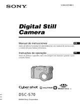 Sony Cyber Shot DSC-S70 Manual de usuario