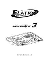 Elation Show Designer 3 Manual de usuario