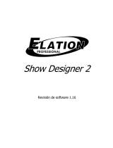 Elation Show Designer 2CF Manual de usuario