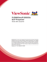 ViewSonic PJD8653ws Manual de usuario