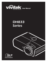 Vivitek DH833 Manual de usuario