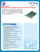 Trendnet TFU-H33PI Ficha de datos