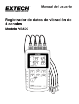 Extech Instruments VB500 Manual de usuario