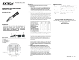 Extech Instruments RF40 Manual de usuario