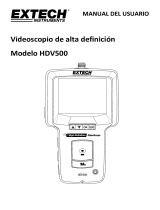Extech Instruments HDV540 Manual de usuario