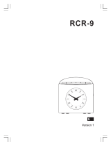 Sangean RCR-9 Manual de usuario