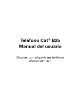 Caterpillar CAT B25 dual SIM Guía del usuario