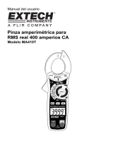 Extech Instruments MA410T Manual de usuario