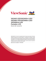ViewSonic VA2446M-LED Guía del usuario