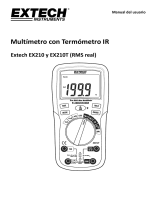 Extech Instruments EX210T Manual de usuario