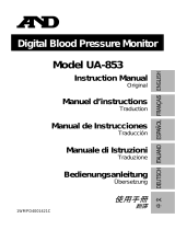 AND UA-853 Manual de usuario