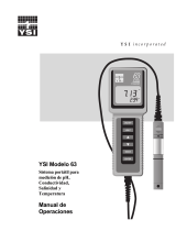 YSI Modelo 63 El manual del propietario