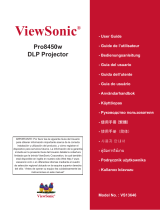 ViewSonic PRO8450W Guía del usuario