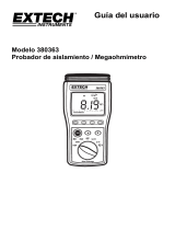 Extech Instruments 380363 Manual de usuario