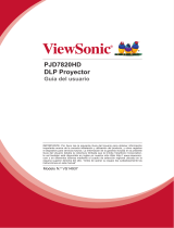 ViewSonic PJD7820HD El manual del propietario