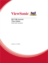 ViewSonic SC-T46_LW_BK_US1 Guía del usuario