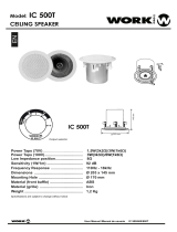 Work-pro IC 500 T Manual de usuario
