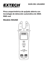 Extech Instruments MA260 Manual de usuario