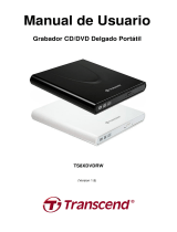 Transcend TS8X DVDRW Manual de usuario
