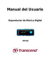 Transcend MP 350 Manual de usuario