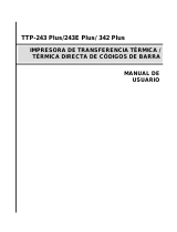 TSC TTP-243 Pro Series Manual de usuario