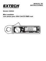Extech Instruments 380942 Manual de usuario
