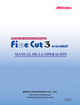 MIMAKI FineCut for CorelDraw Manual de usuario